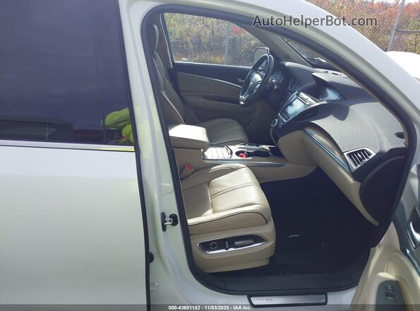 5J8YD4H84LL033449 2020 ACURA MDX White წინა სალონის ხედი