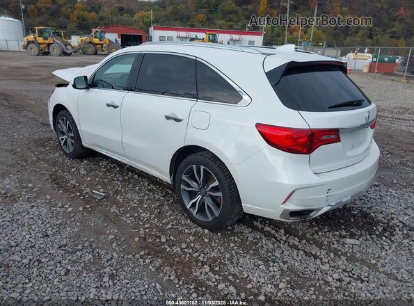 5J8YD4H84LL033449 2020 ACURA MDX White უკანა მარცხენა