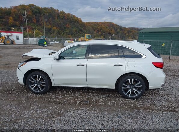 5J8YD4H84LL033449 2020 ACURA MDX White სალონის 360-გრადუსიანი ხედი