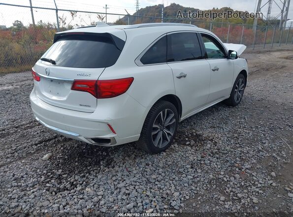 5J8YD4H84LL033449 2020 ACURA MDX White უკანა მარჯვენა