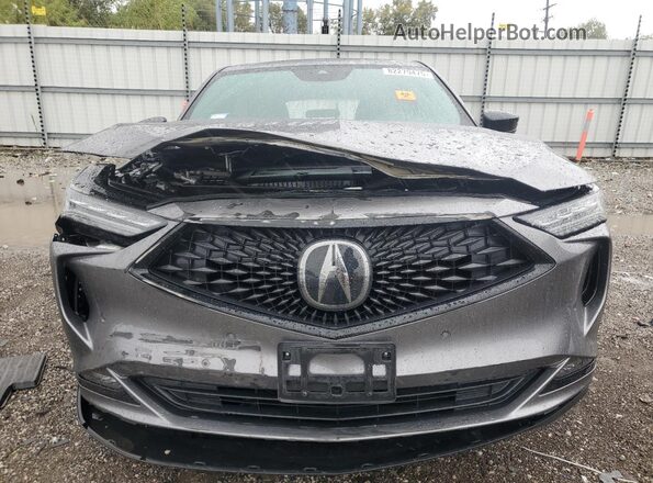 5J8YE1H08NL019949 2022 ACURA MDX Gray Widok z przodu