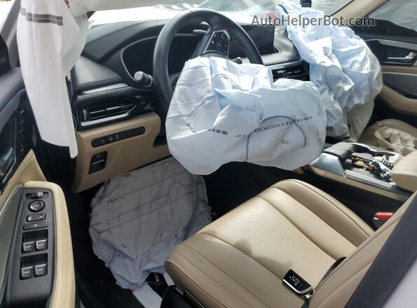 5J8YE1H32PL030555 2023 ACURA MDX White Dashboard view