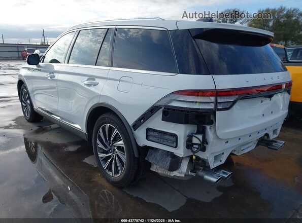 5LM5J6WC1SGL06800 2025 LINCOLN AVIATOR Белый Задняя левая четверть