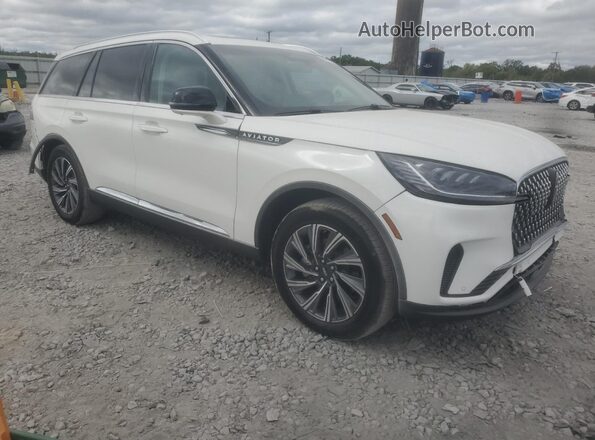 5LM5J6WC5SGL25947 2025 LINCOLN AVIATOR Белый Передняя правая четверть