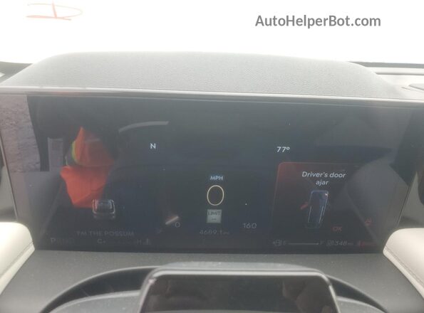 5LM5J6WC5SGL25947 2025 LINCOLN AVIATOR Белый Вид щитка приборов