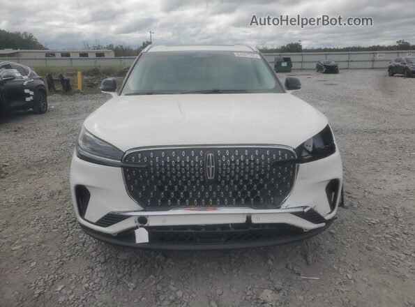 5LM5J6WC5SGL25947 2025 LINCOLN AVIATOR Белый Вид спереди