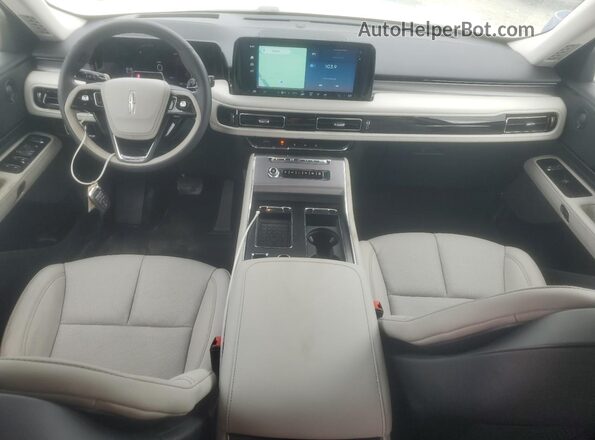 5LM5J6WC5SGL25947 2025 LINCOLN AVIATOR Белый Вид панели приборов