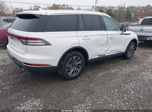 5LM5J6XC2NGL19168 2022 LINCOLN AVIATOR White Tył prawy