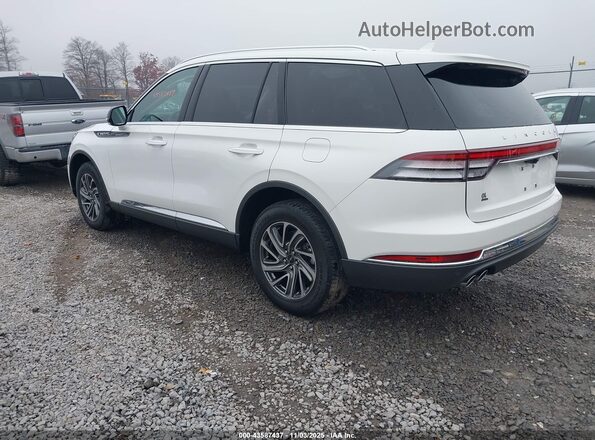 5LM5J6XC2NGL19168 2022 LINCOLN AVIATOR White Tył lewy