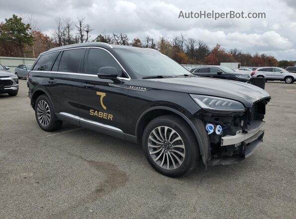 5LM5J6XC7NGL19585 2022 LINCOLN AVIATOR Black Delantero derecho