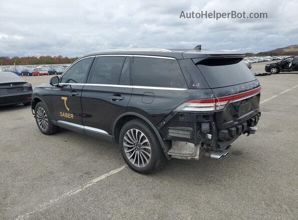 5LM5J6XC7NGL19585 2022 LINCOLN AVIATOR Black Trasero izquierdo