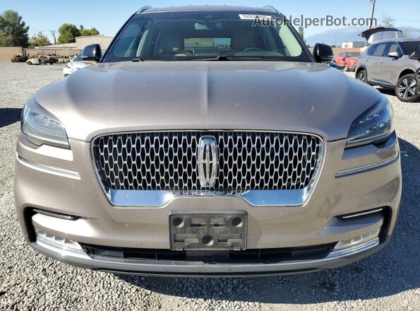 5LM5J7WC0LGL17150 2020 LINCOLN AVIATOR Tan Front view