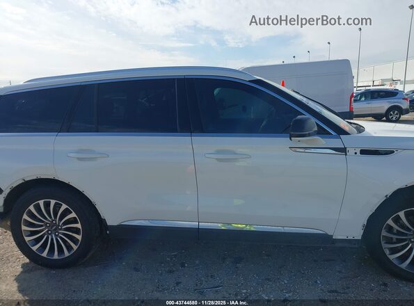 5LM5J7WC0MGL00852 2021 LINCOLN AVIATOR White Панорамний вид салону 360°