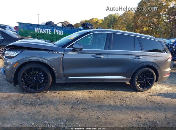 5LM5J7WC1MGL16400 2021 LINCOLN AVIATOR Gray Vista interior de 360 grados