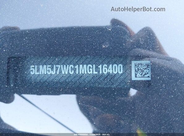 5LM5J7WC1MGL16400 2021 LINCOLN AVIATOR Gray 