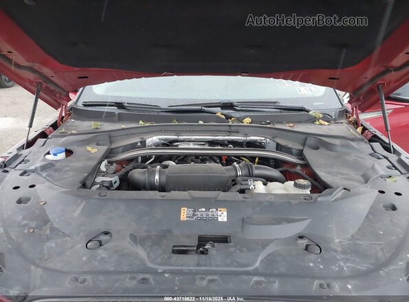 5LM5J7XC0LGL01867 2020 LINCOLN AVIATOR Red Widok z tyłu