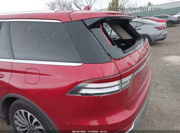 5LM5J7XC0LGL01867 2020 LINCOLN AVIATOR Red 