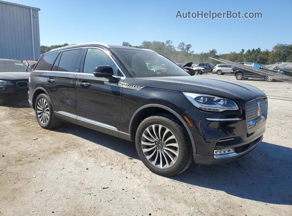 5LM5J7XC0PGL09618 2023 LINCOLN AVIATOR Черный Передняя правая четверть