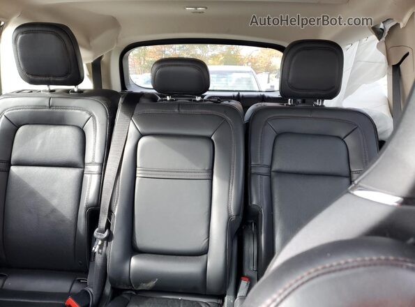 5LM5J7XC2MGL12628 2021 LINCOLN AVIATOR Blue Вид задніх сидінь