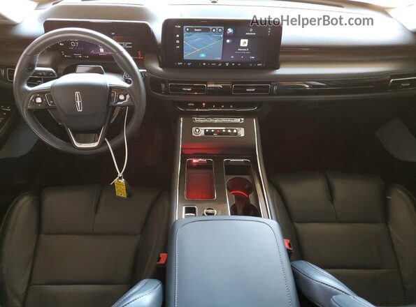 5LM5J7XC2SGL04641 2025 LINCOLN AVIATOR Red Вид панелі приладів
