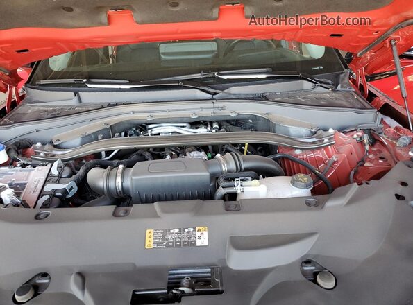 5LM5J7XC2SGL04641 2025 LINCOLN AVIATOR Red Вид задньої частини салону