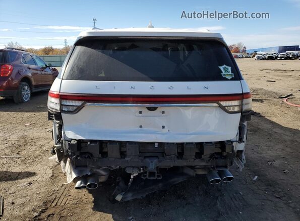 5LM5J7XC3LGL02074 2020 LINCOLN AVIATOR White Widok z tyłu