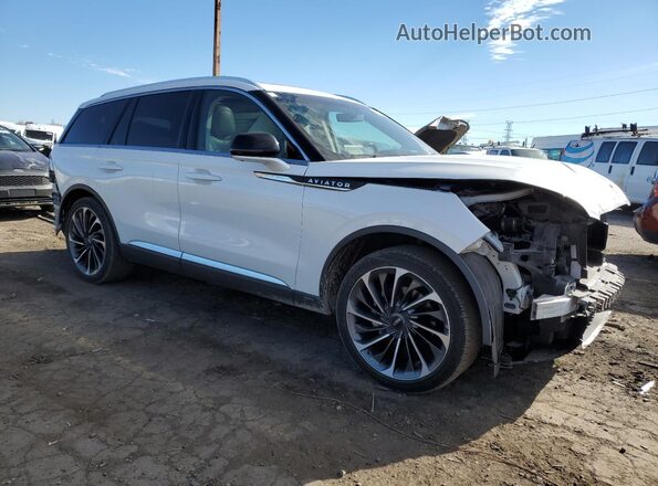 5LM5J7XC3LGL02074 2020 LINCOLN AVIATOR White Przód prawy