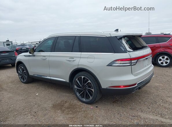 5LM5J7XC3RGL03086 2024 LINCOLN AVIATOR Tan სალონის 360-გრადუსიანი ხედი
