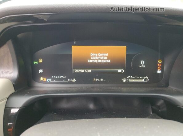 5LM5J7XC8LGL10994 2020 LINCOLN AVIATOR Blue Սարքավորումների վահանակի տեսք