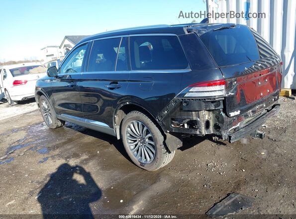5LM5J7XC8NGL04616 2022 LINCOLN AVIATOR Black უკანა მარცხენა