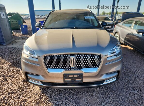 5LM5J7XC9MGL04431 2021 LINCOLN AVIATOR Silver Դիմացի տեսք