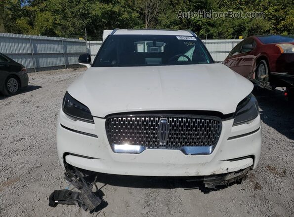 5LM5J7XC9MGL05708 2021 LINCOLN AVIATOR White Вид спереду