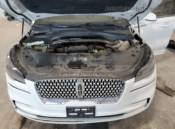 5LM5J7XC9MGL12948 2021 LINCOLN AVIATOR White Engine compartment view