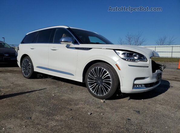 5LM5J9XC7LGL00212 2020 LINCOLN AVIATOR Белый Передняя правая четверть