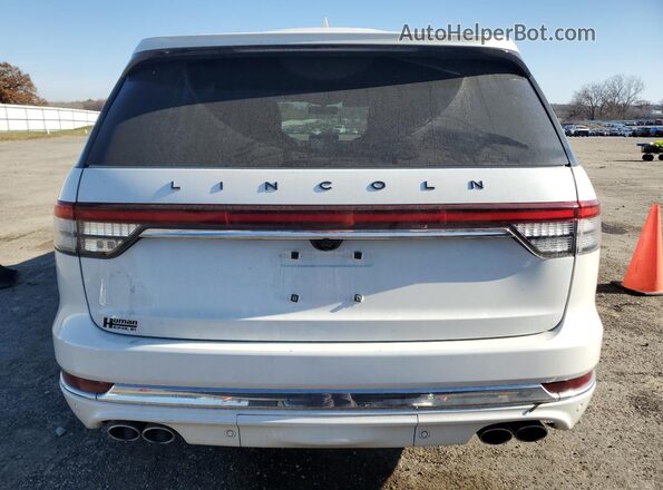 5LM5J9XC7LGL00212 2020 LINCOLN AVIATOR Белый Вид сзади