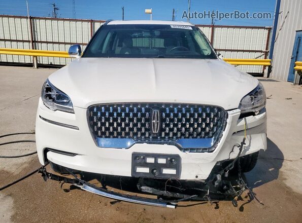 5LM5J9XC7NGL08166 2022 LINCOLN AVIATOR White წინა ხედი