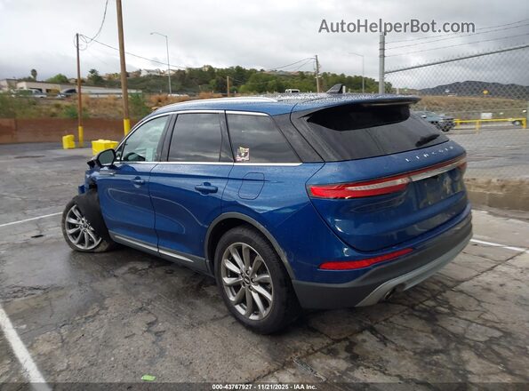 5LMCJ1C96LUL18950 2020 LINCOLN CORSAIR Blue Trasero izquierdo