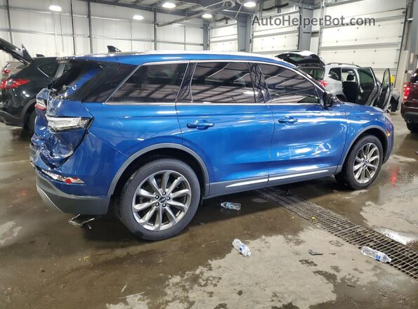 5LMCJ1D92LUL24470 2020 LINCOLN CORSAIR Blue Trasero derecho