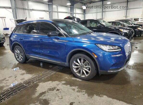 5LMCJ1D92LUL24470 2020 LINCOLN CORSAIR Blue Delantero derecho