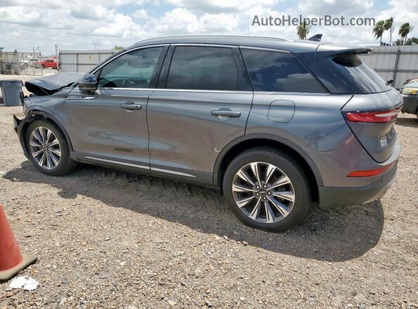 5LMCJ2C92NUL17044 2022 LINCOLN CORSAIR Silver Trasero izquierdo