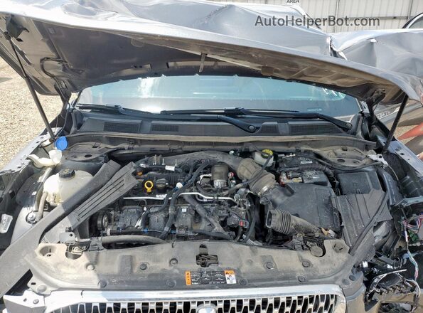 5LMCJ2C92NUL17044 2022 LINCOLN CORSAIR Silver Vista del compartimento del motor