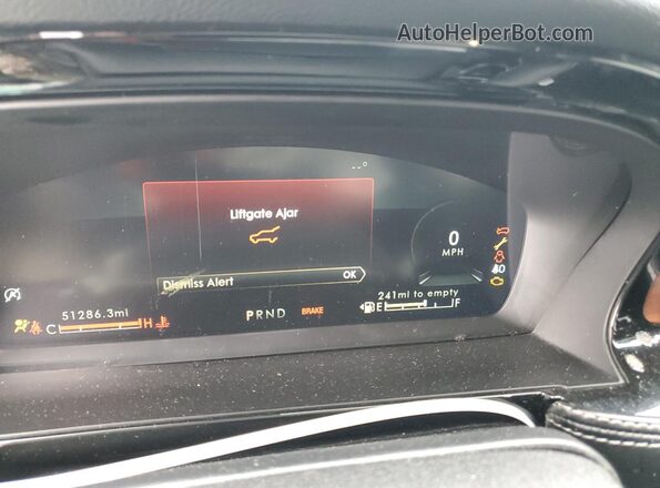 5LMCJ2C92NUL19330 2022 LINCOLN CORSAIR Black Instrument cluster view