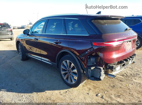 5LMCJ2D94LUL13007 2020 LINCOLN CORSAIR Burgundy Rear left