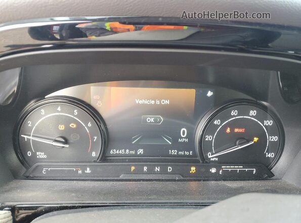 5LMCJ2D98LUL13902 2020 LINCOLN CORSAIR Red Вид щитка приладів