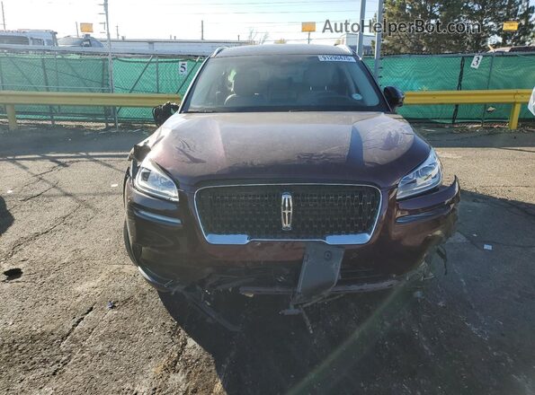5LMCJ2DH5MUL24266 2021 LINCOLN CORSAIR Burgundy Front view