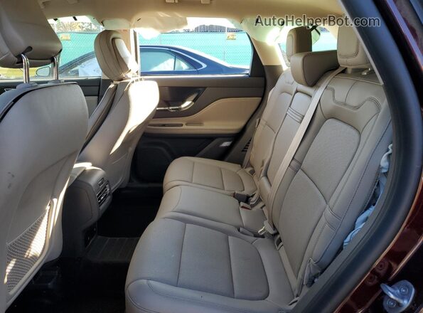 5LMCJ2DH5MUL24266 2021 LINCOLN CORSAIR Burgundy Rear seats view