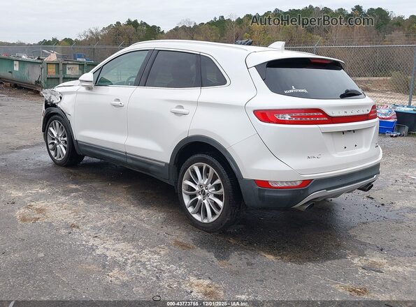 5LMCJ3C91GUJ05681 2016 LINCOLN MKC White უკანა მარცხენა