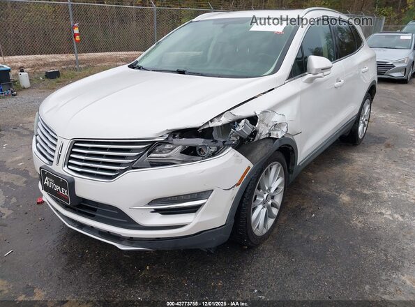 5LMCJ3C91GUJ05681 2016 LINCOLN MKC White წინა ხედი