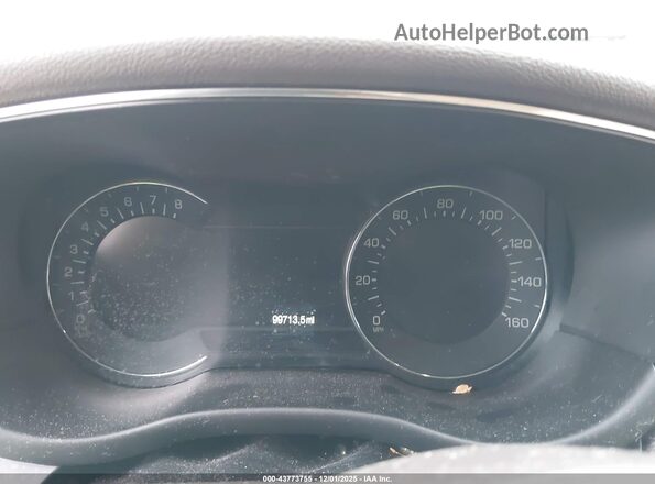 5LMCJ3C91GUJ05681 2016 LINCOLN MKC White უკანა სავარძლების ხედი