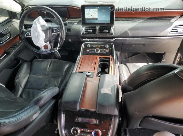5LMJJ2KT2MEL02847 2021 LINCOLN NAVIGATOR Black Widok deski rozdzielczej